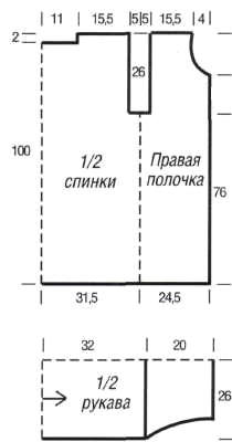 Ажурное белое пальто с широкими планками, вязаное крючком Ажурное белое пальто с широкими планками, вязаное крючком